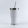 20オンス二重壁ステンレス鋼断熱タンブラースポーツカートラベルドリンクボトル蓋とストロー付き 