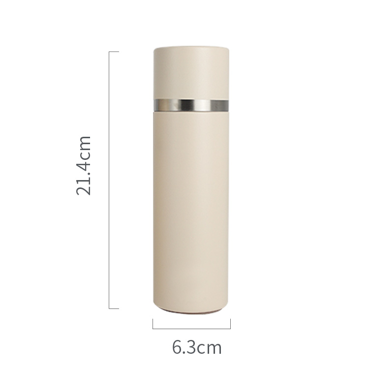  12オンス/350ミリリットルスマート二重壁ステンレス鋼真空断熱ウォーターボトル魔法瓶真空ドリンクウェア