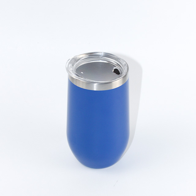 16.5オンスカスタムステンレス鋼コーヒーマグ二重壁卵ワインカップ蓋付きトラベルワインタンブラー
