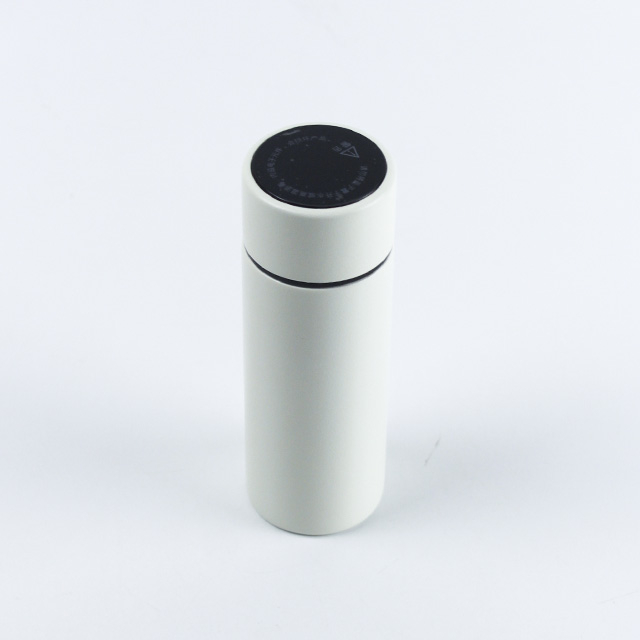 スーパーミニボトル日本 120 ミリリットルポケット二重壁 316 ステンレス鋼魔法瓶魔法瓶スマート LED 温度魔法瓶マグ